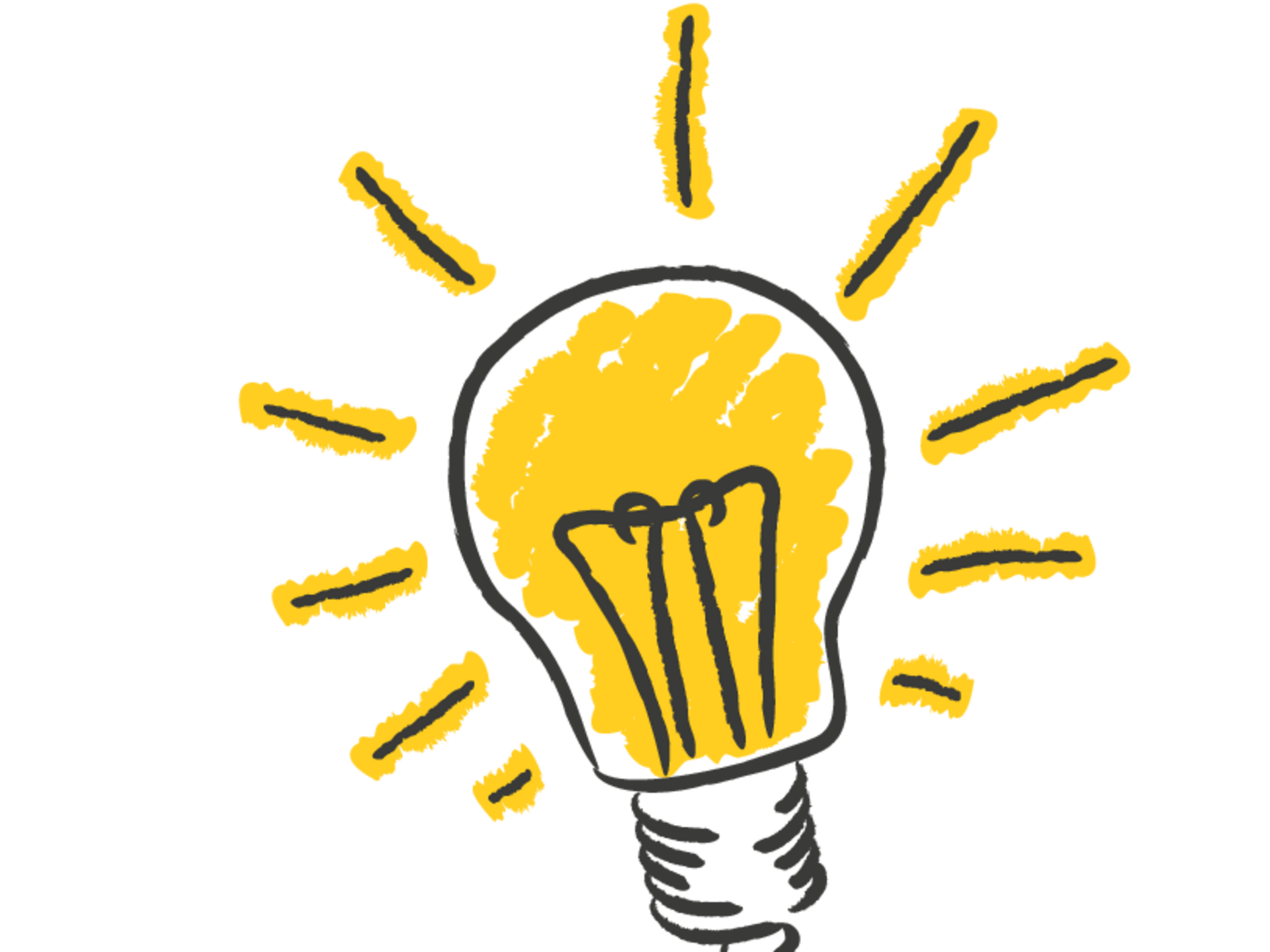 Zeichnung Glühbirne