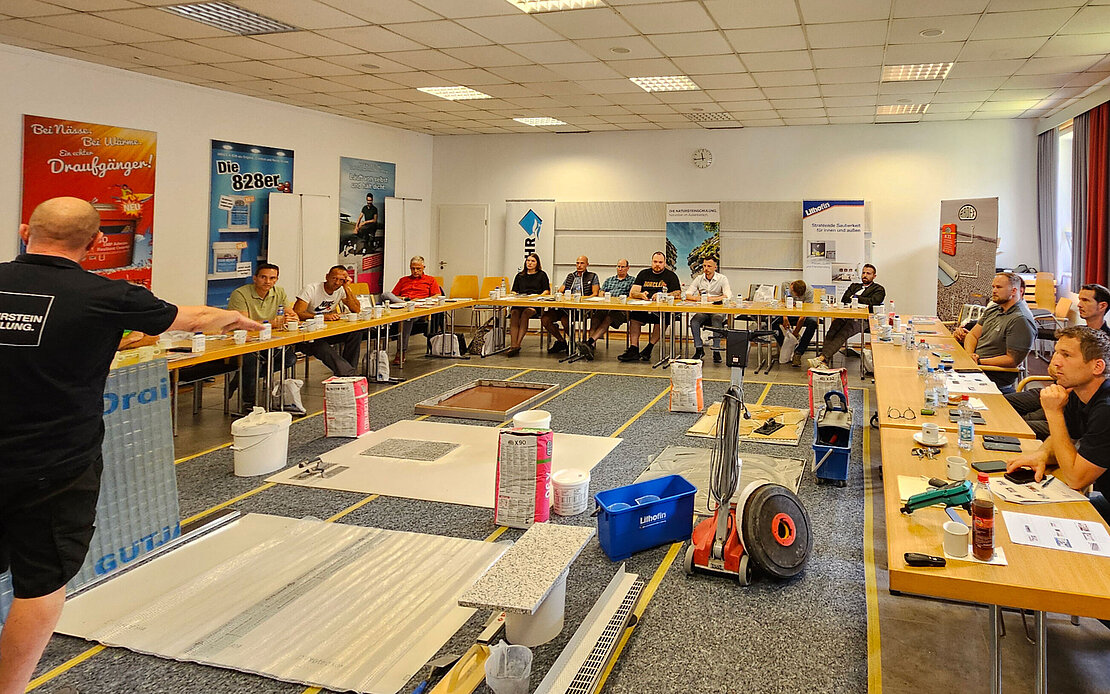 Natursteinschulung Altusried - Schulungsraum