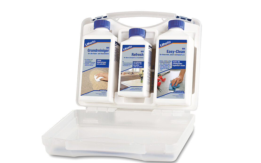 Lithofin Naturstein und Quarz-Composit Pflegeset