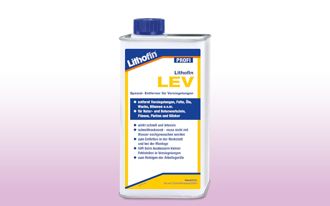 Lithofin LEV Flaschenbild