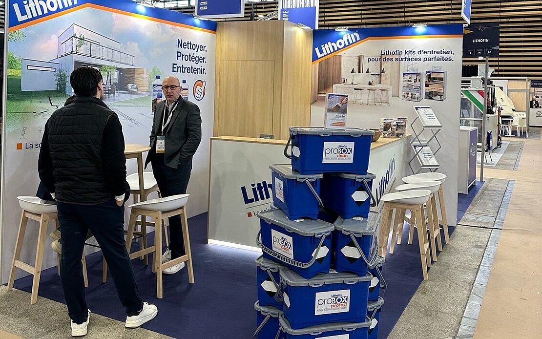 Lithofin ROCALIA Messestand