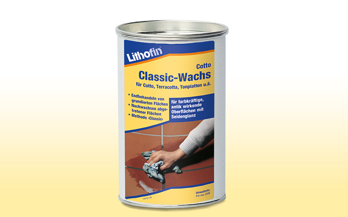 Lithofin Cotto Classic-Wachs Flaschenbild