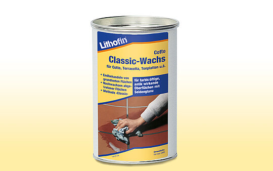 Lithofin Cotto Classic-Wachs Flaschenbild
