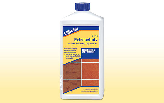 Lithofin Cotto Extraschutz Flaschenbild