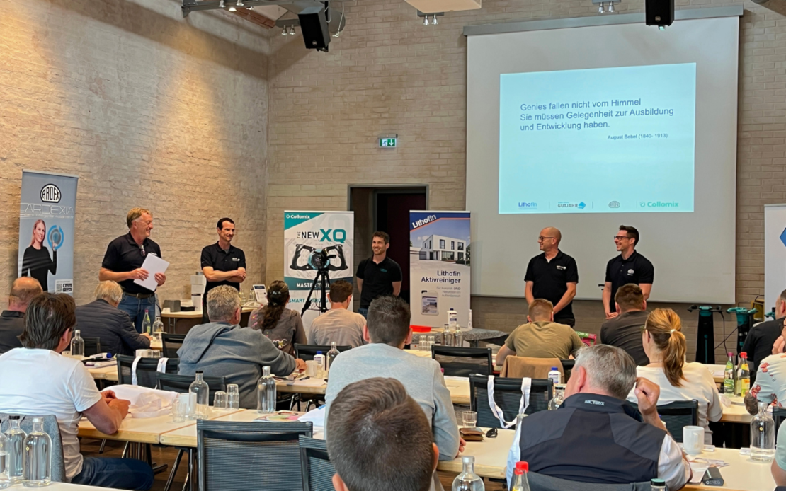 Referenten der Natursteinschulung