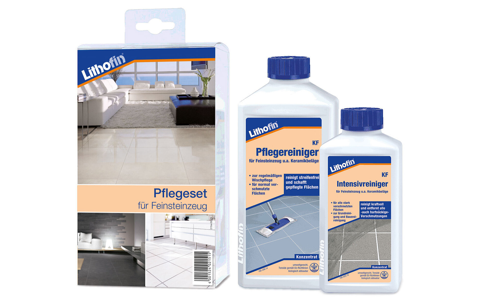 Pflegeset Feinsteinzeug