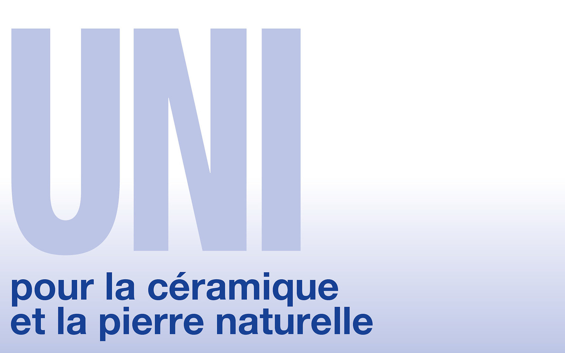 Céramique et la pierre naturelle (UNI)
