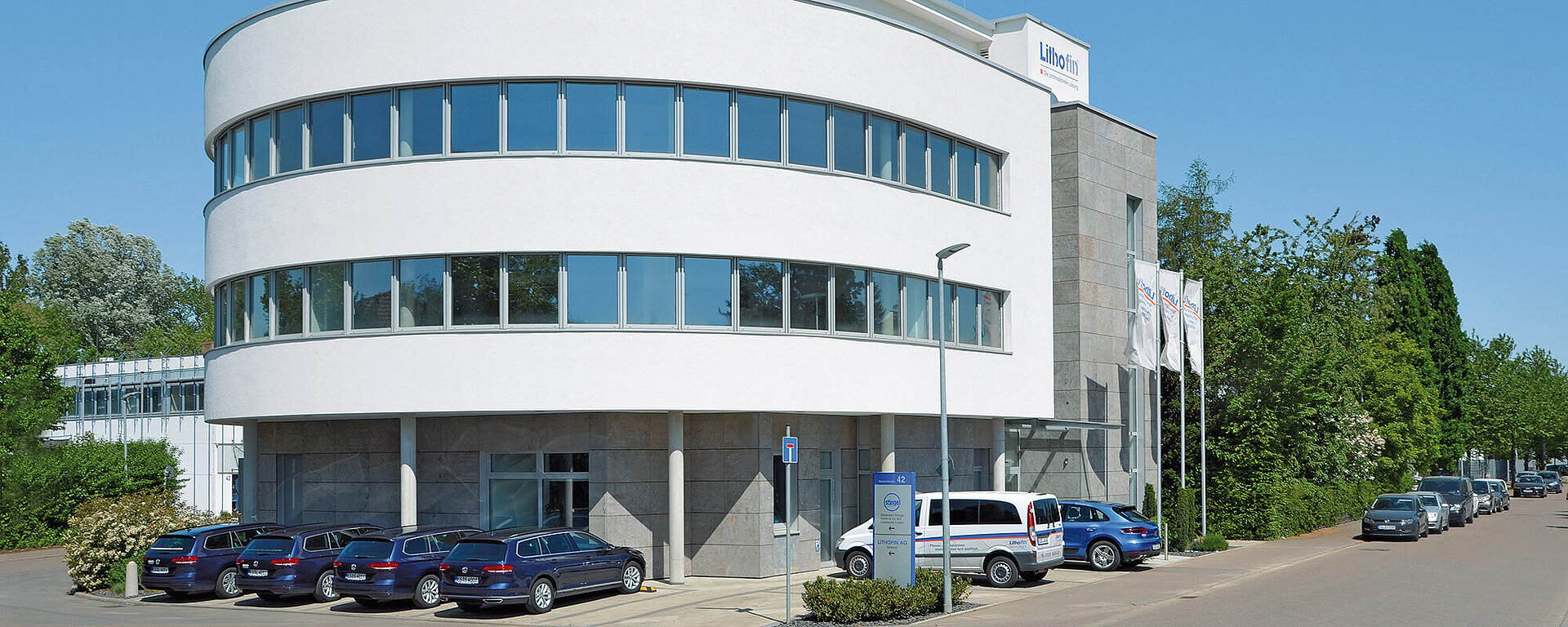 Lithofin Firmengebäude