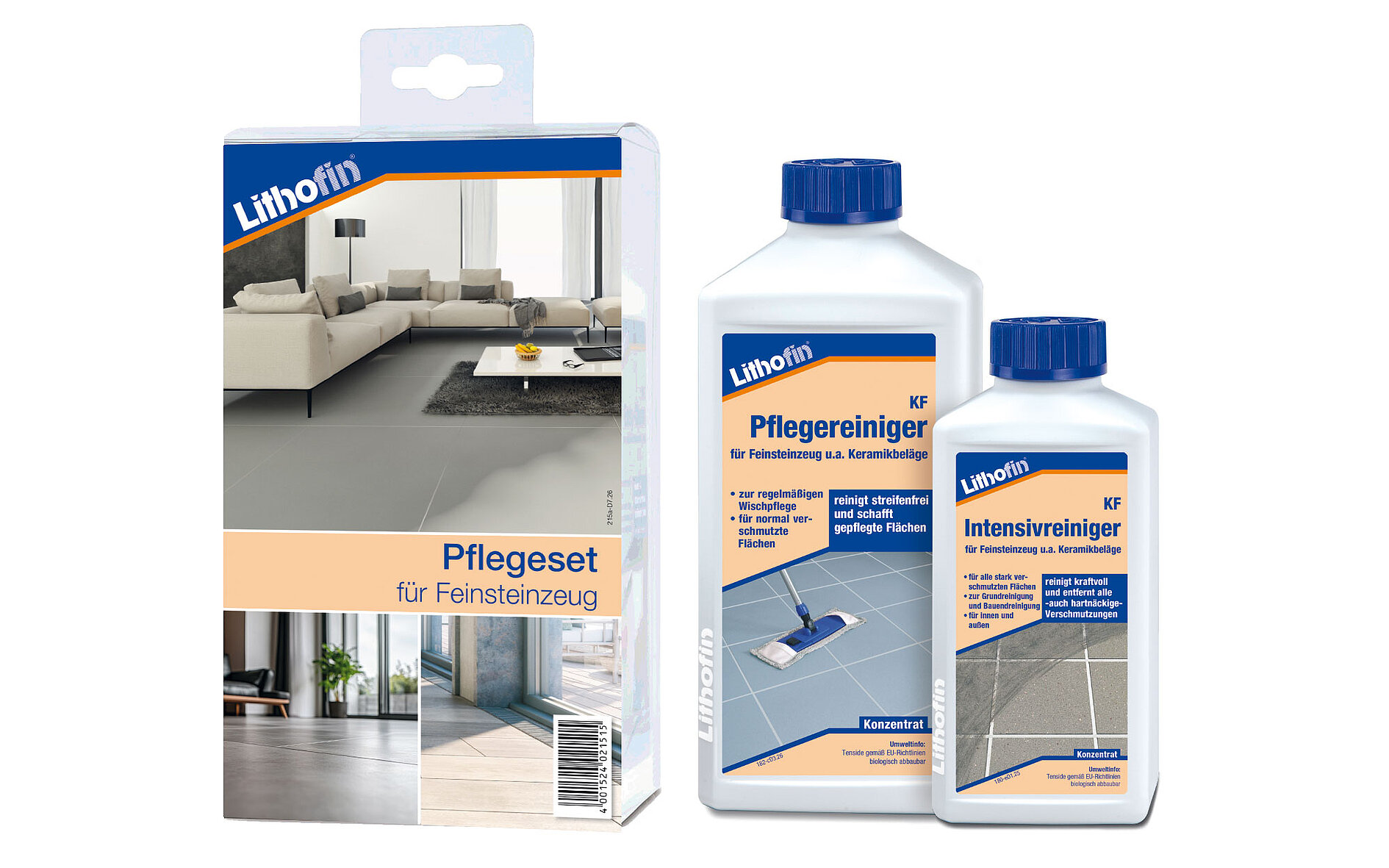 Pflegeset Feinsteinzeug