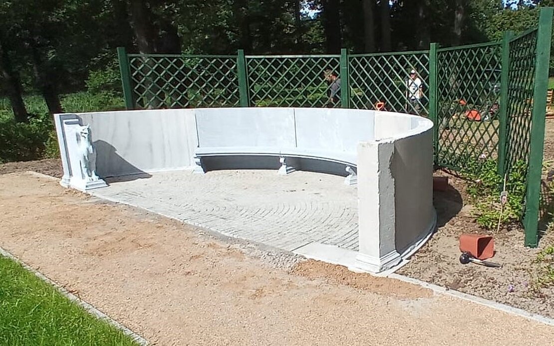 Marmor-Parkbank