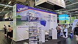 Lithofin Messestand, Messebetrieb Stone+Tec
