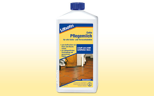 Lithofin Cotto Pflegemilch Flaschenbild