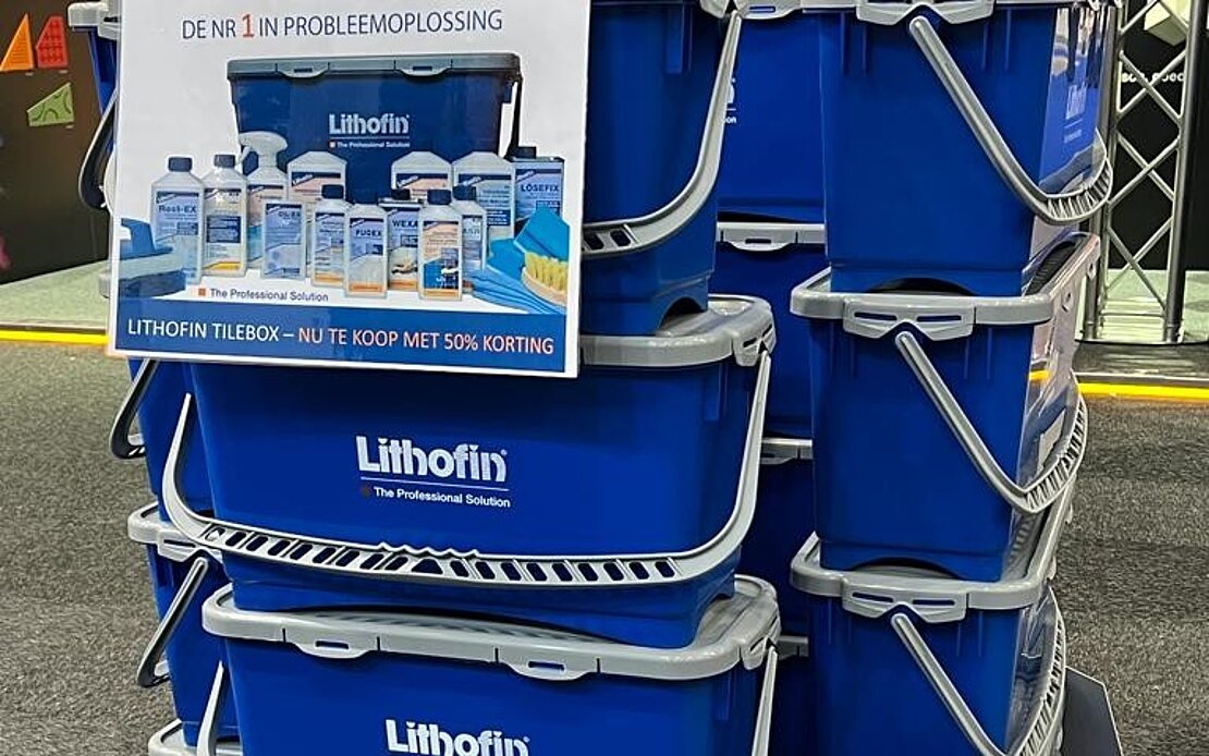 Lithfon bei der Bouwbeurs