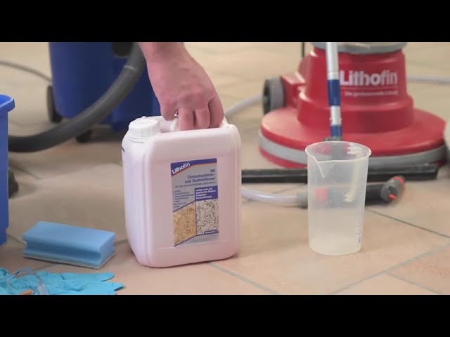 Image Video EnglishSandstein richtig reinigen und schützen mit Lithofin-Produkten